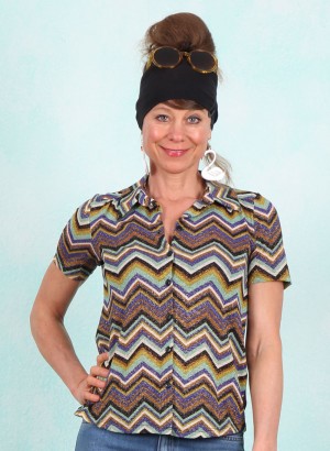 Bluse, 10450-465, sparkling-blue-multi