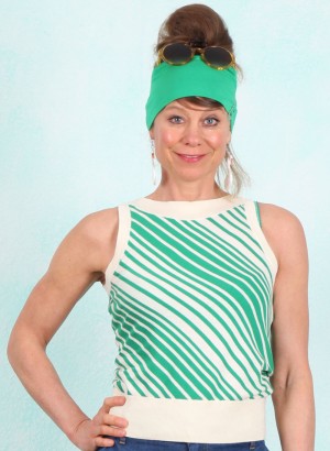 Top, 10502-257, green