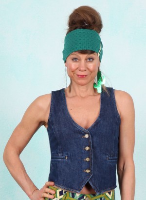 Weste, 10603-473, blue-denim