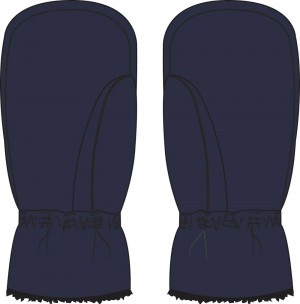 Handschuhe, 11942-3978, blue-grey
