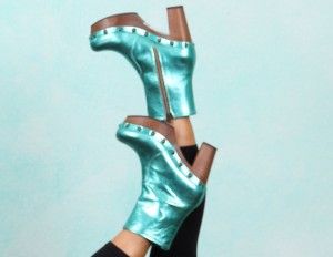 Schuhe, 1204-104, elite-turquoise-metallic