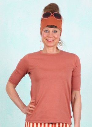 Shirt, 12277-05328, red-brown