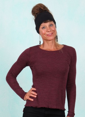 Shirt, 12674-2-537Q, wine