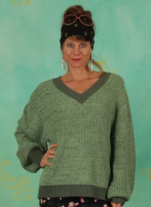 Pullover, 21W7235, green