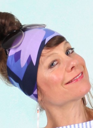 Haarband, 70368-0086, lilac-blue