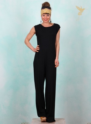 Jumpsuit (fällt größer aus), 99020-900, black