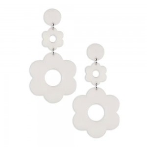 Ohrringe, ACC-ER-345, white