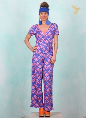 Jumpsuit, LASU25230, blue-multi