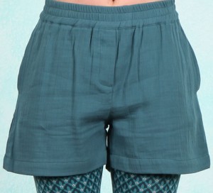 Shorts, LASU26280, petrol