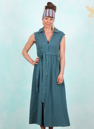 Kleid, LASU26321, petrol