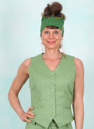 Weste, SP26-015, green