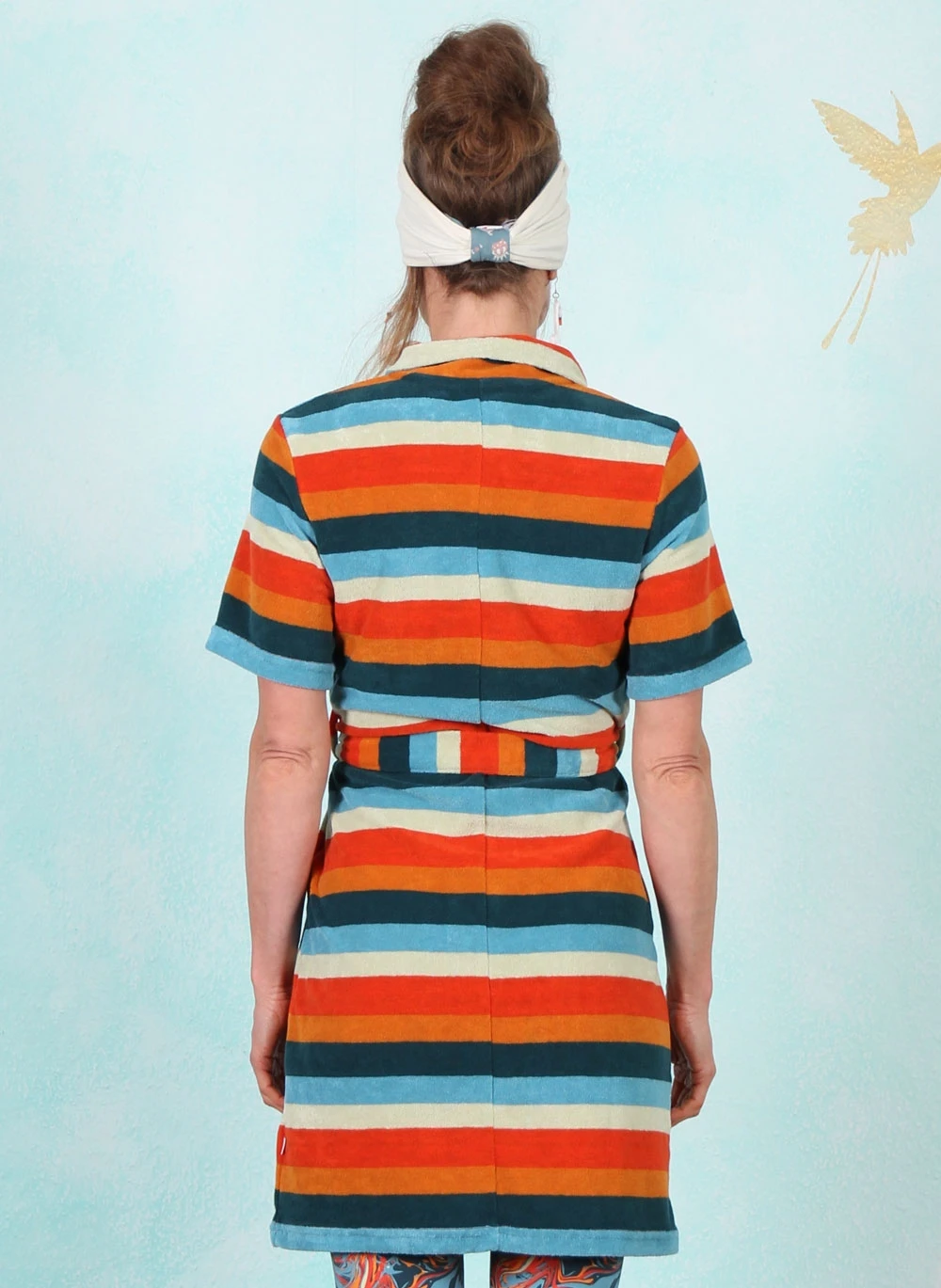 Frottee-Kleid, Grand Slam Madame, delightful-soul-stripes - Image 3