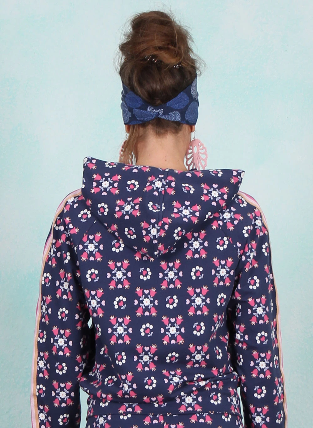 Zipper, Eclectic Rainbow Zip up, classic-love-colours - Image 3