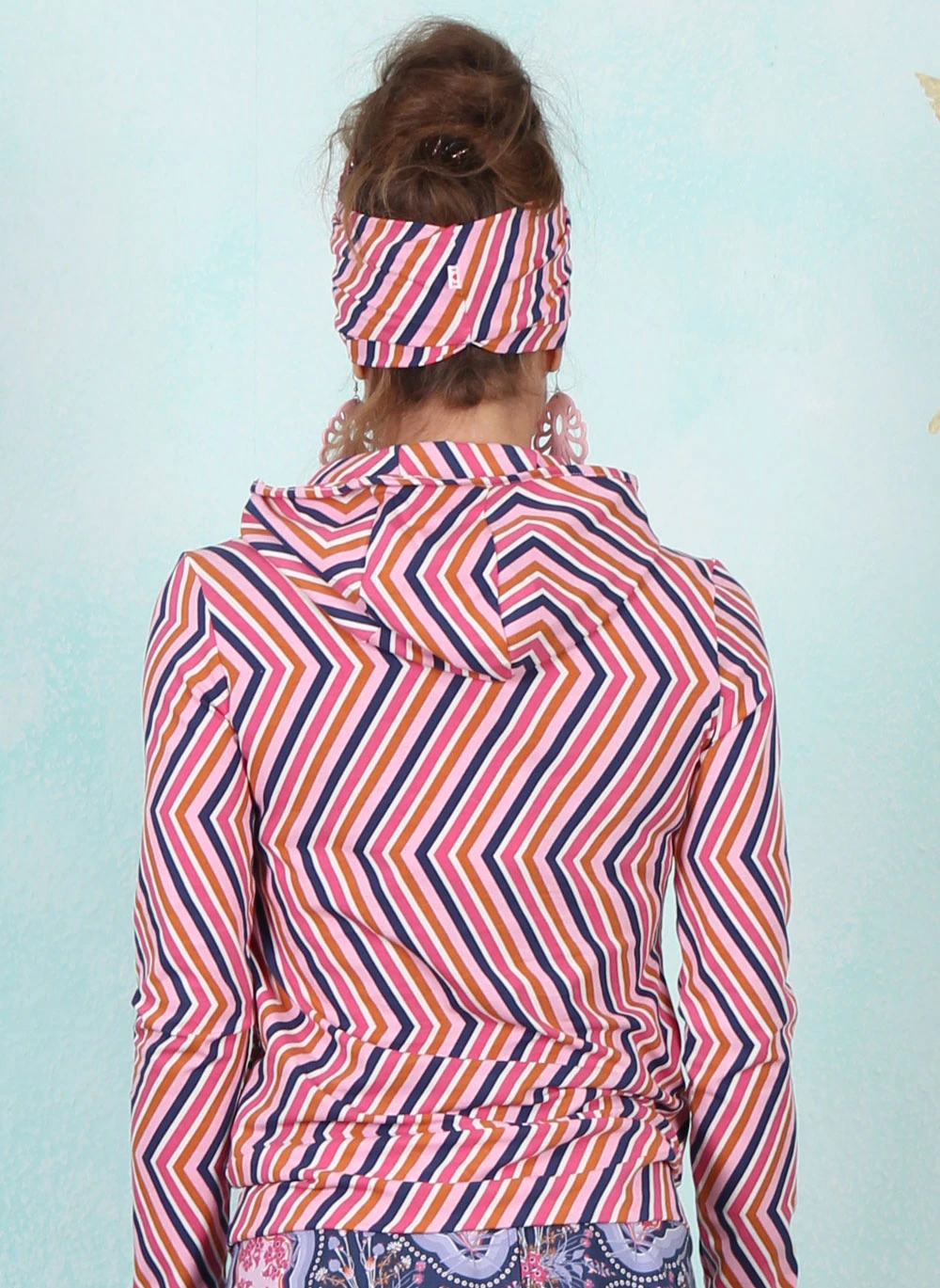 Hoody, Scuba Duba, rainbow-lightning - Image 3