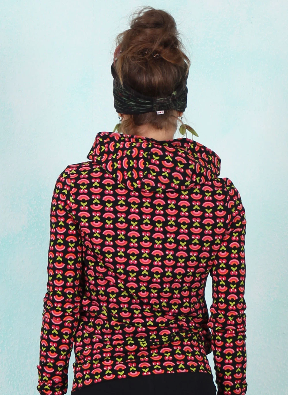 Hoody, Scuba Duba, tutti-frutti-rainbow-dance - Image 3