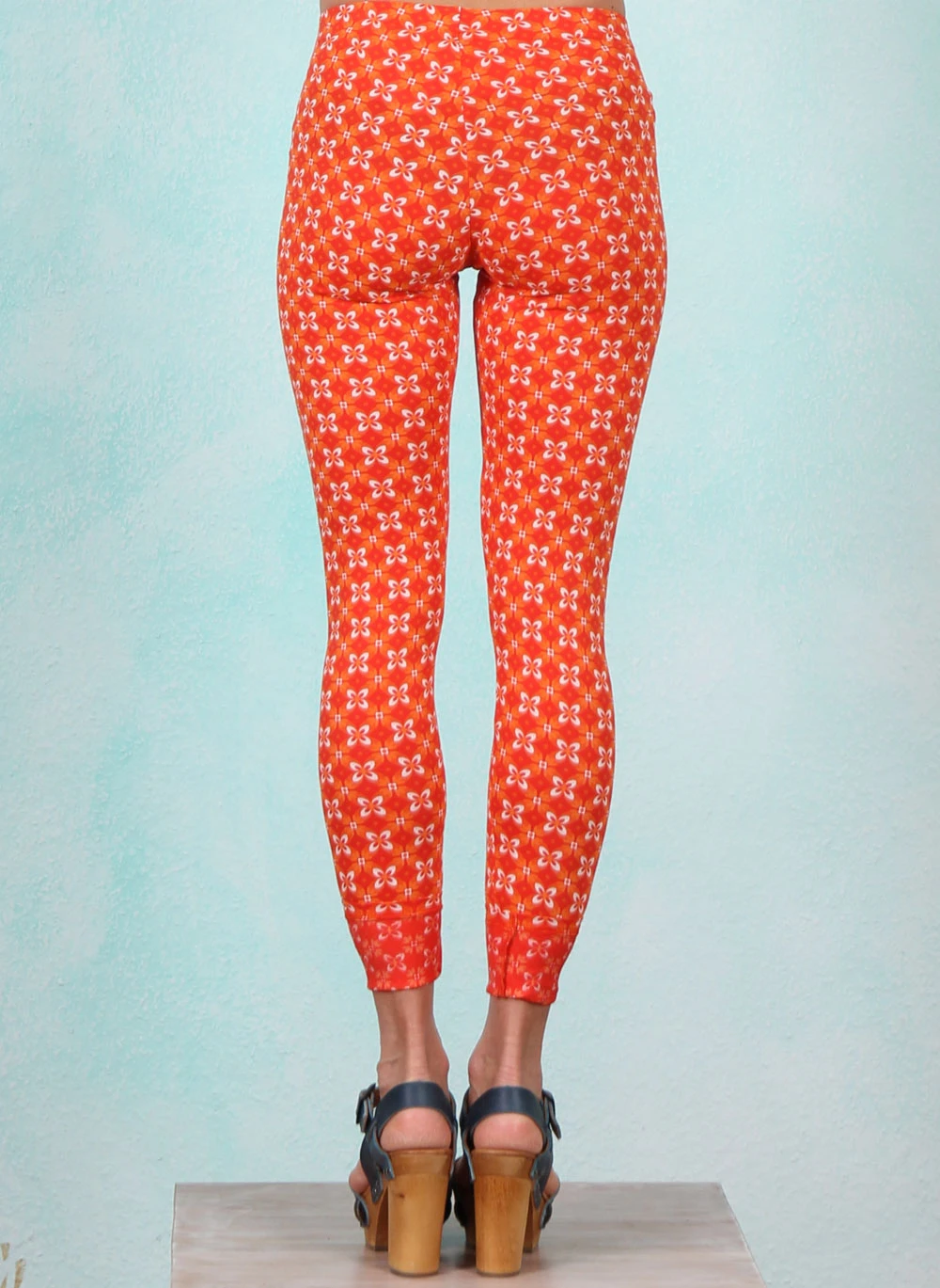 Leggins, Lovely Legs, botanical-mosaic - Image 3