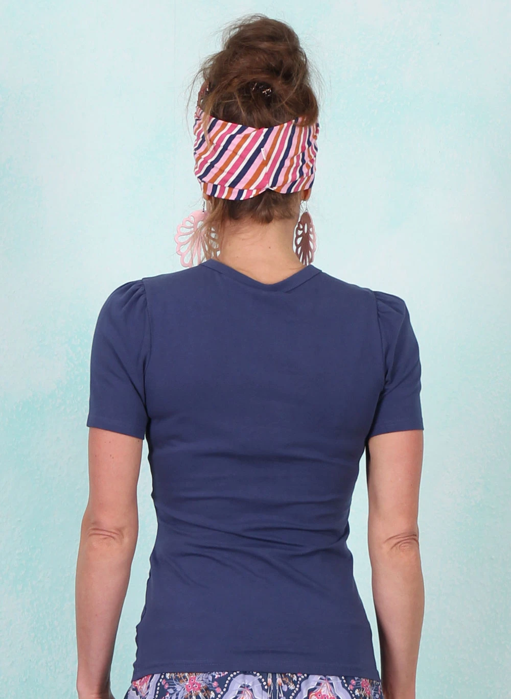 Shirt, Criss Cross Cœur, champions-blue - Image 3