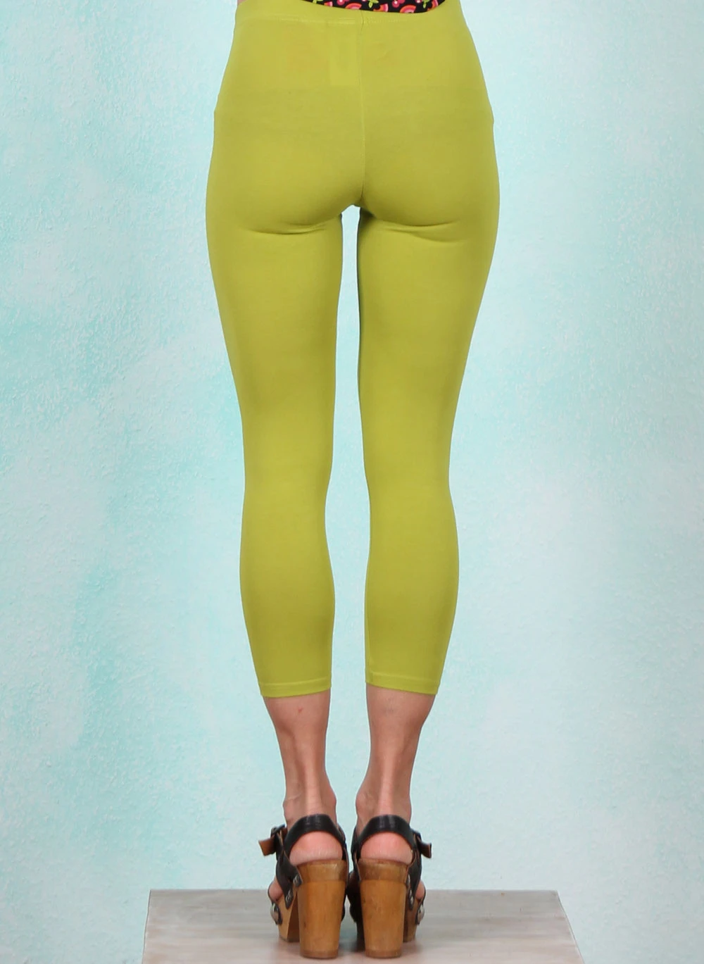Leggins, Cropped Laune Legs, spring-green-bud - Image 3