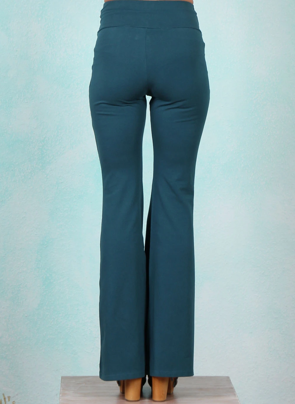 Hose, Logo Easy Flared, moonstone-teal - Image 3