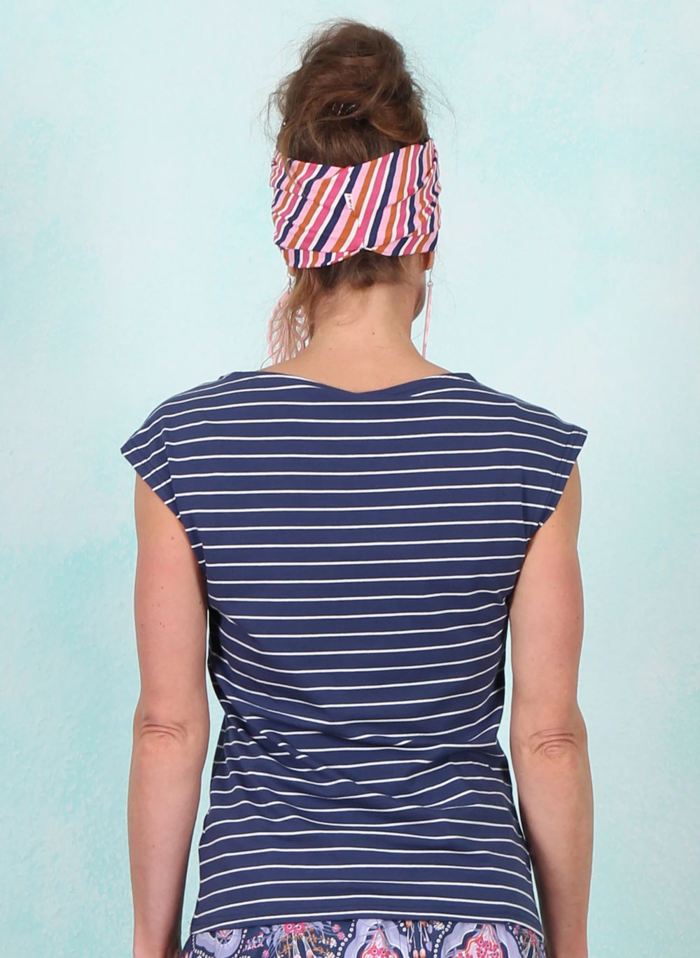 Top, Boxy Babe, romantic-feelings-stripes - Image 3