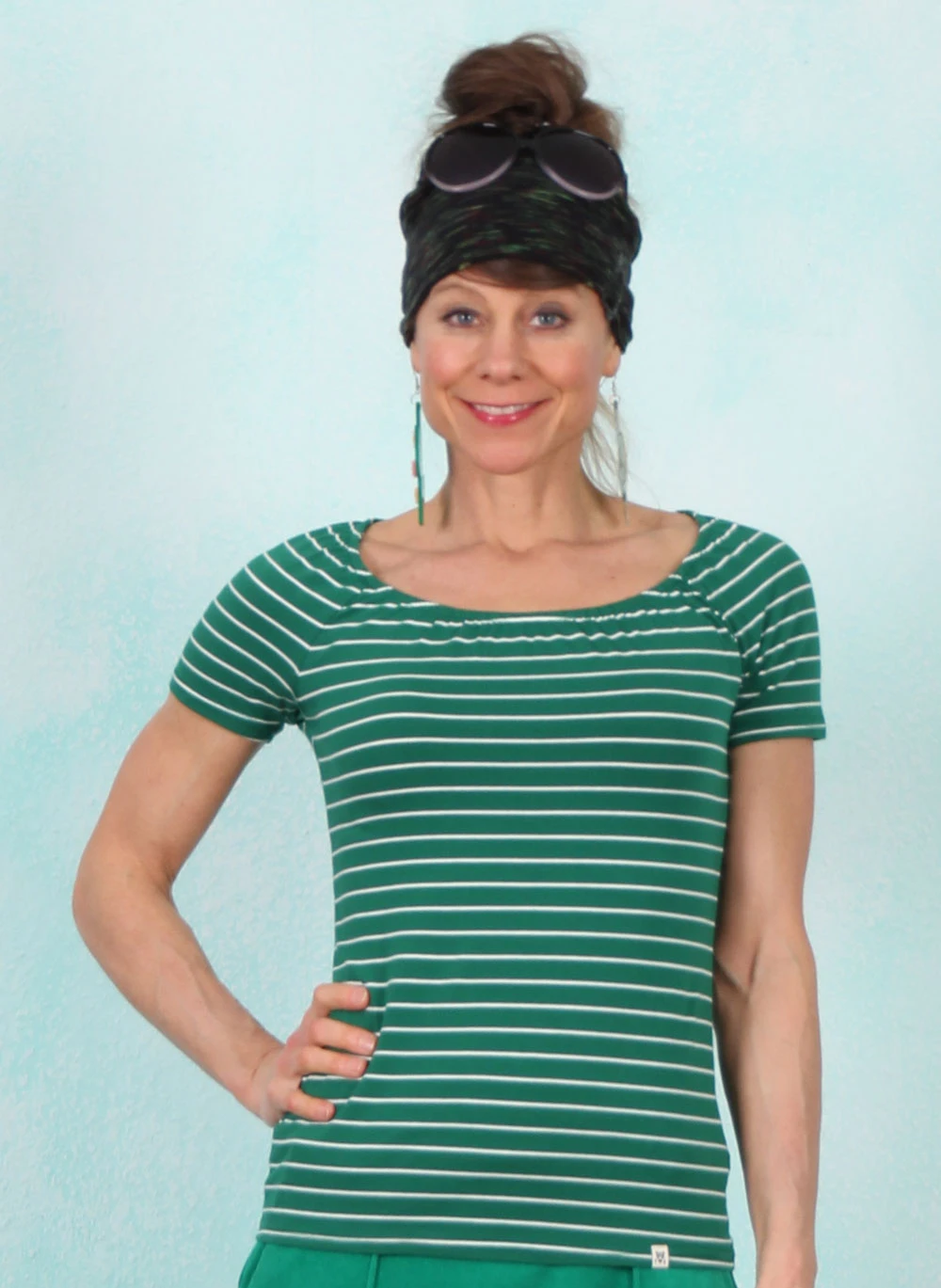 Shirt, Vintage Heart, sports-club-stripes - Image 1