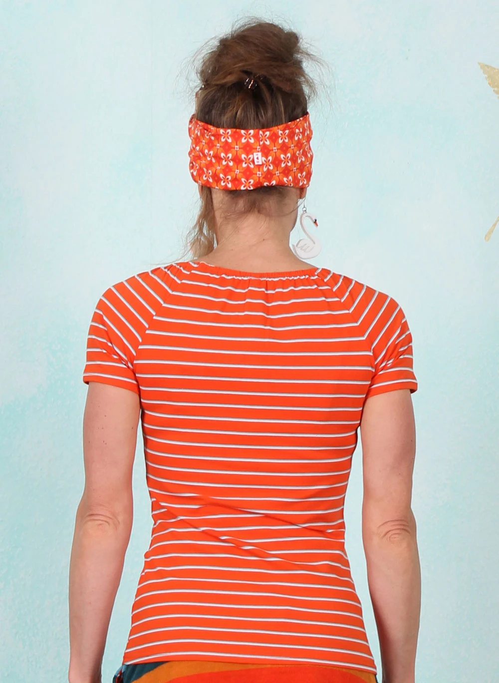 Shirt, Vintage Heart, delightful-stripes - Image 3