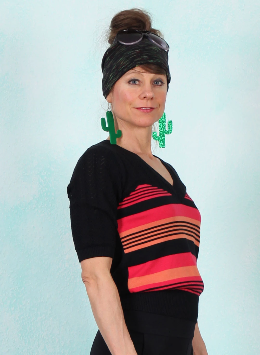 Pullover, Pretty Preppy Special, traditional-frutti-stripe - Image 2