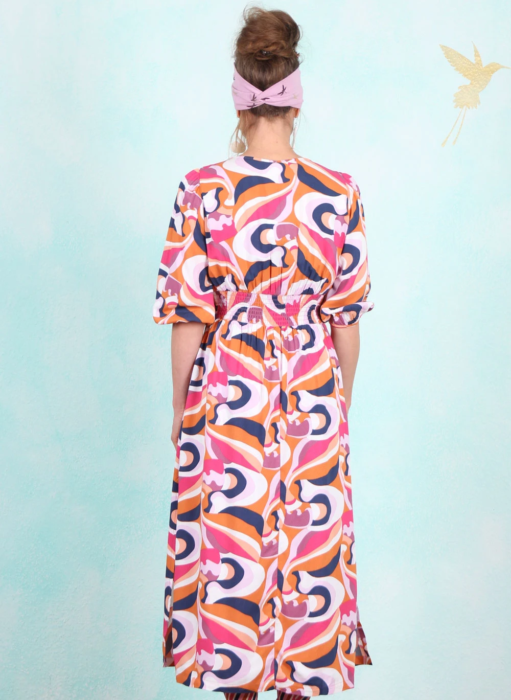 Kleid, Springtime Melody, romantic-colour-waves - Image 3