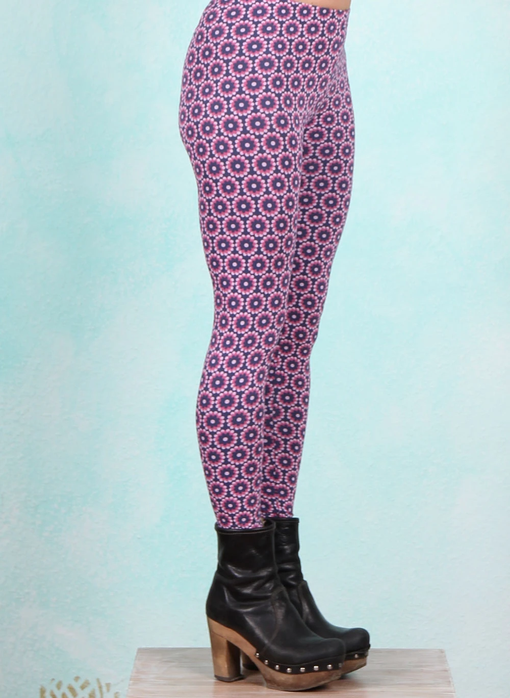 Leggins, Lovely Legs, love-revolution-flowers - Image 2