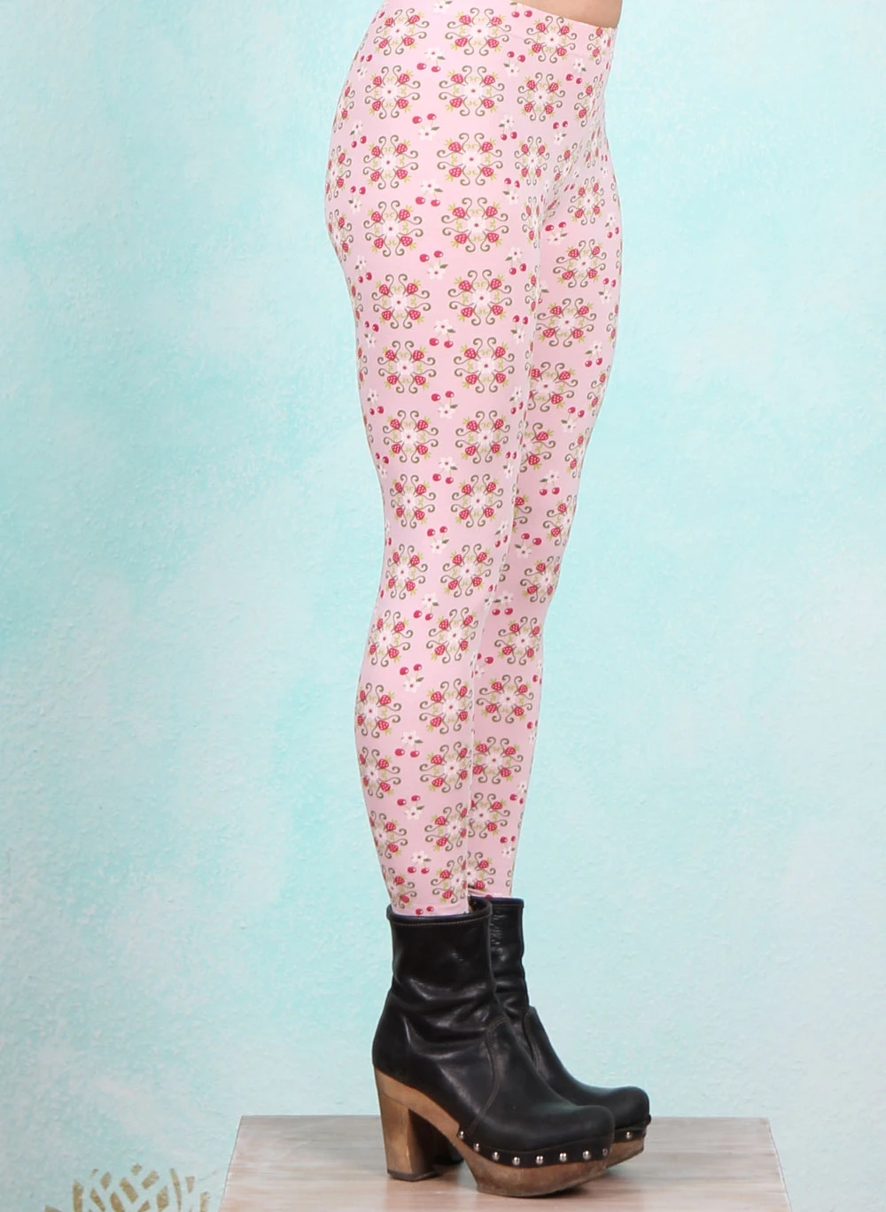 Leggins, Lovely Legs, romantic-strawberry-kiss - Image 2