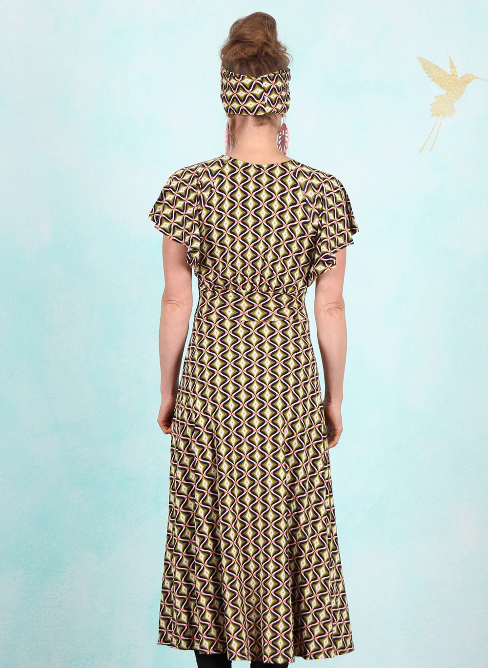 Kleid, Lightest Wings, pineapple-shell - Image 3