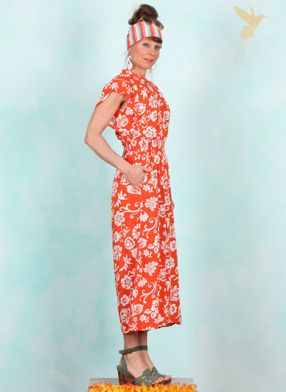 Jumpsuit, Love's Lightest Wings, tropical-paradise-feeling - Image 2