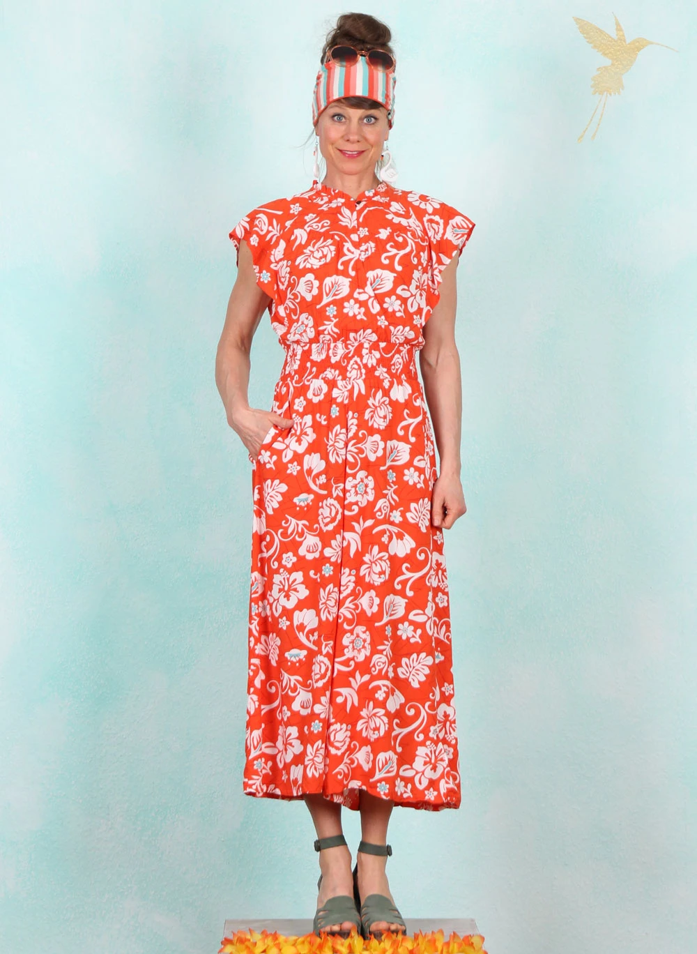 Jumpsuit, Love's Lightest Wings, tropical-paradise-feeling - Image 1