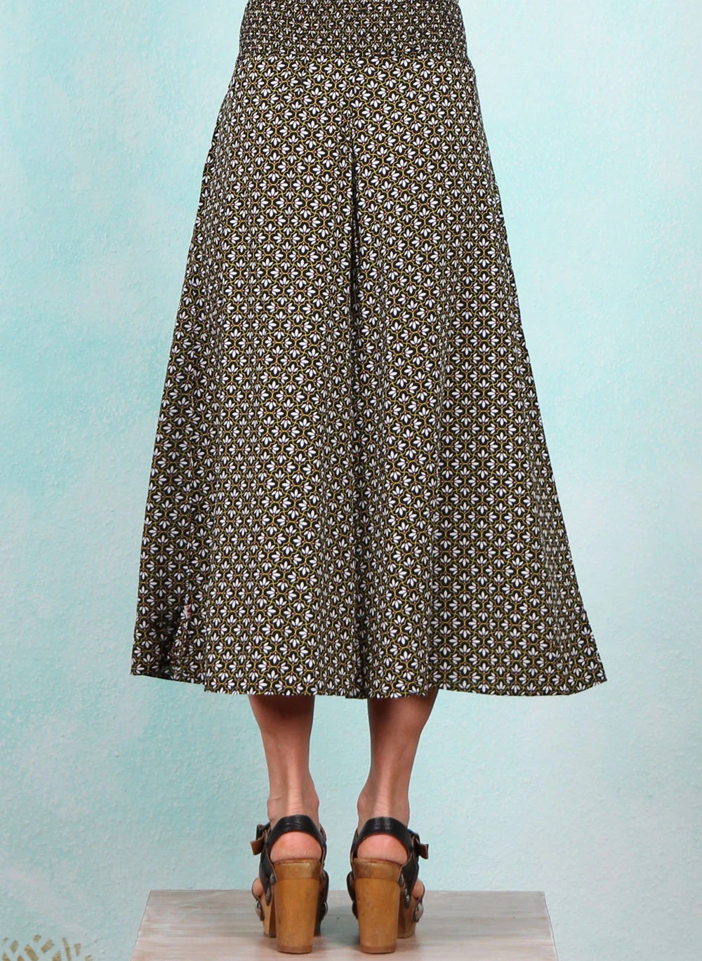 Hose, Flotte Culottes, botanical-mosaico - Image 3