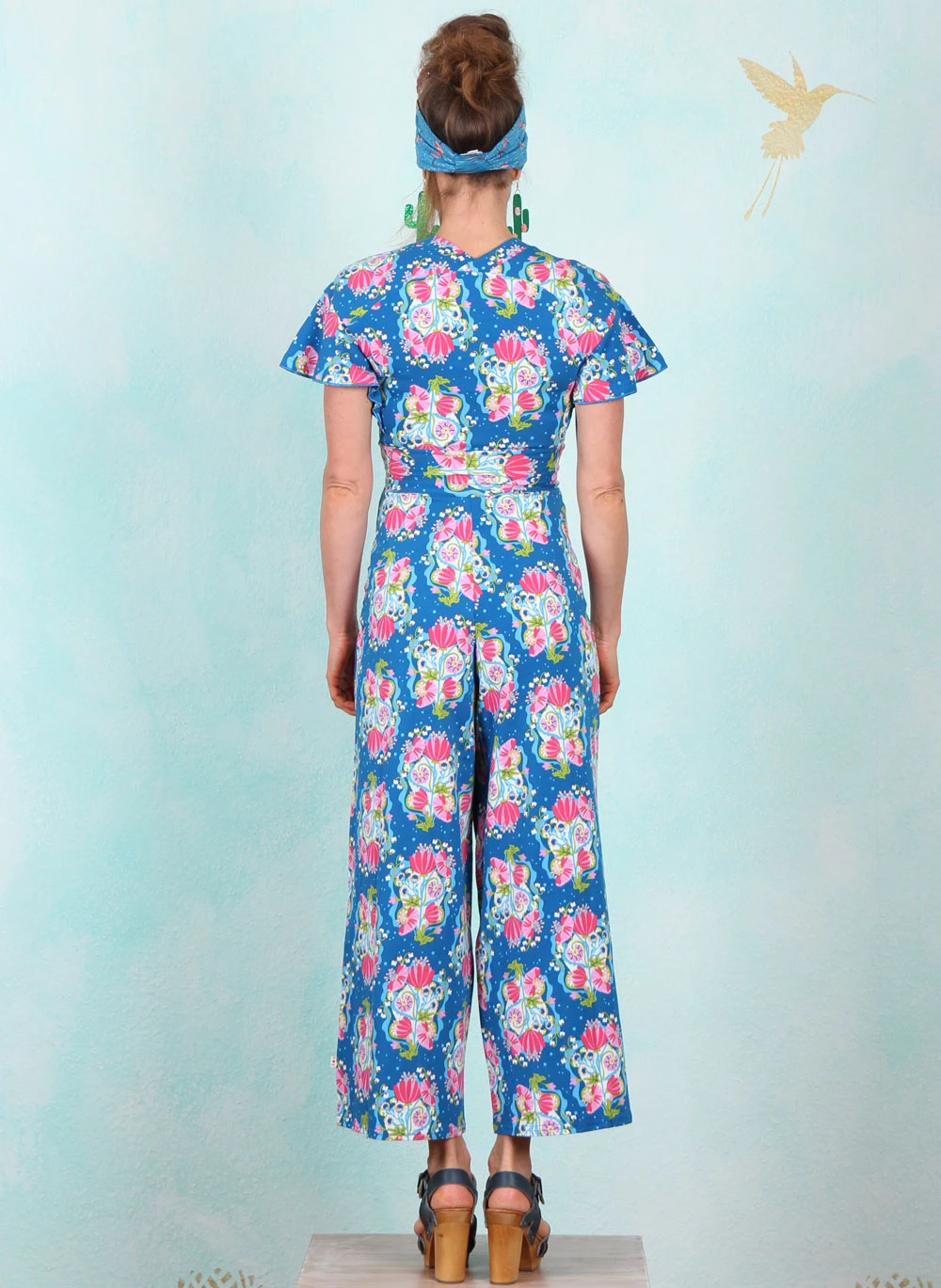 Jumpsuit, Shalala Tralala Culotte, greek-midsummer-bouquet - Image 3
