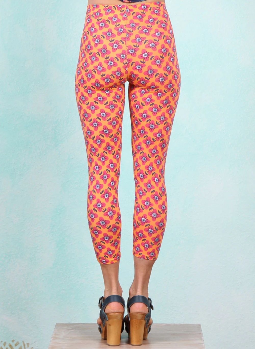 Leggins, Cropped Laune Legs, fragrant-flowers - Image 3