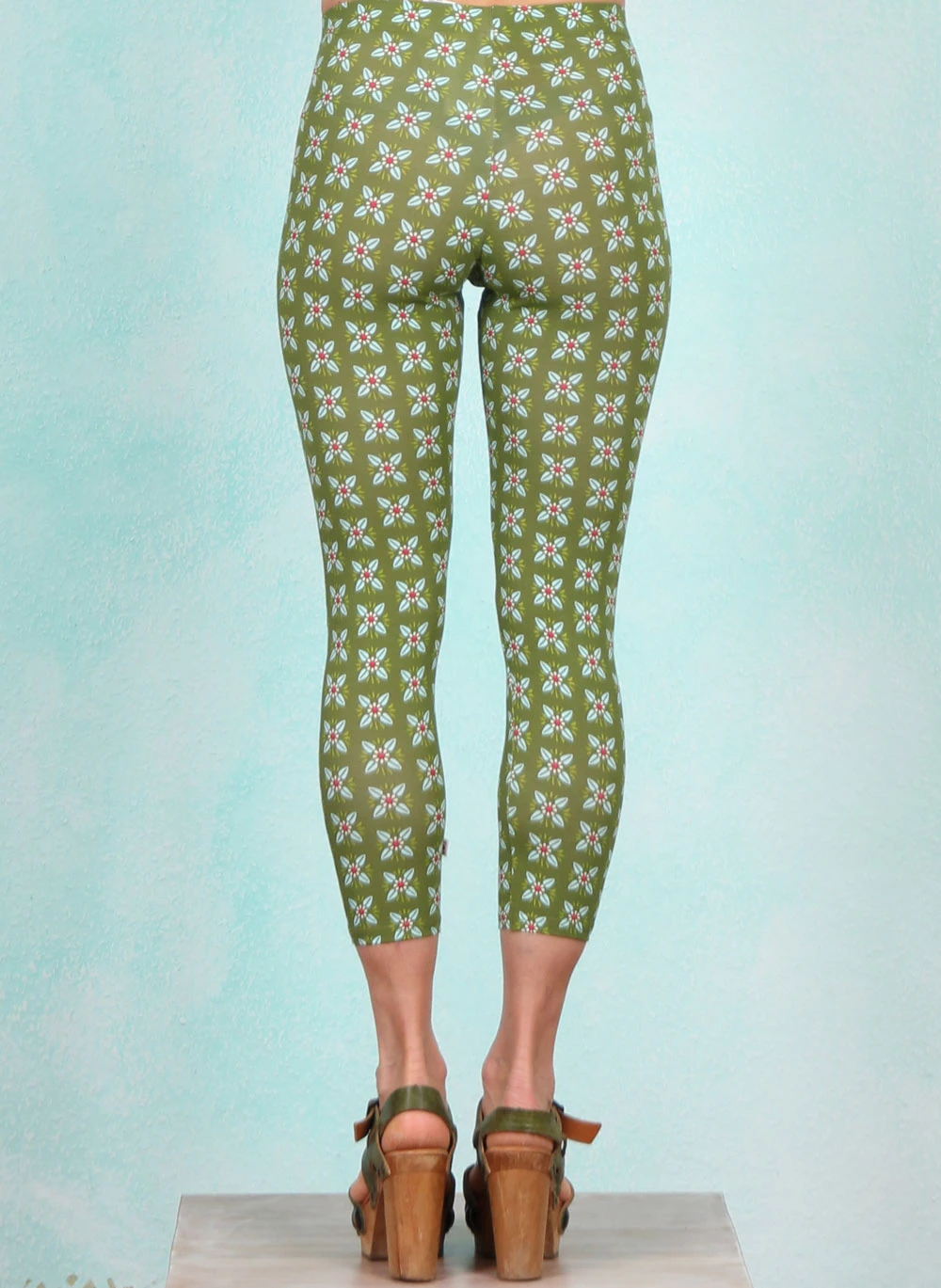 Leggins, Cropped Laune Legs, loveliest-island-mosaic - Image 3