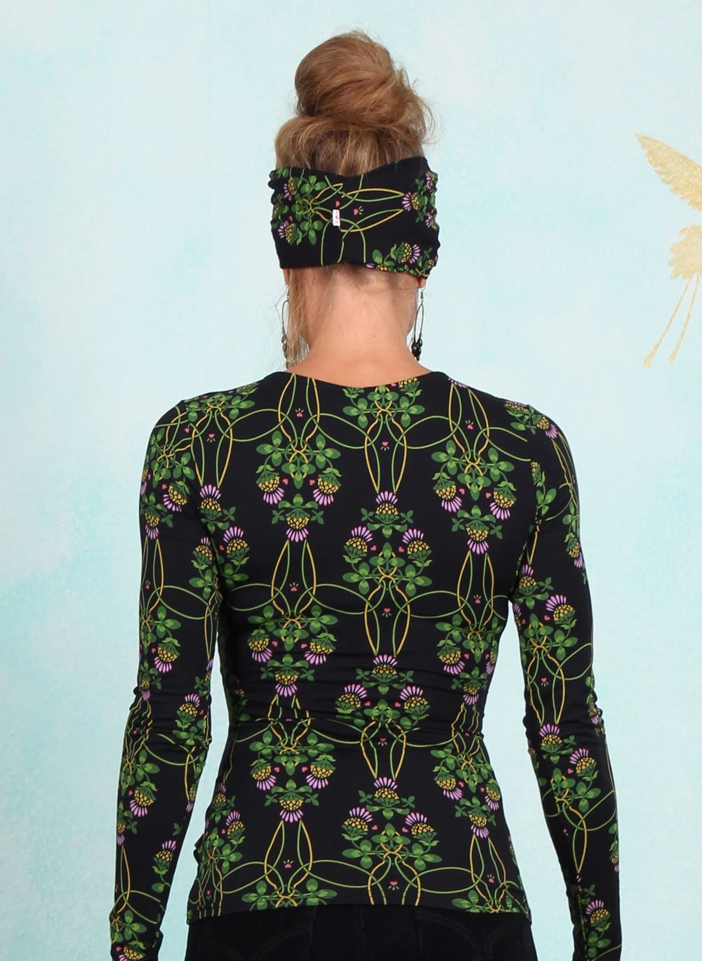 Shirt, Hot Knot Lacy, thistle-hood - Image 3