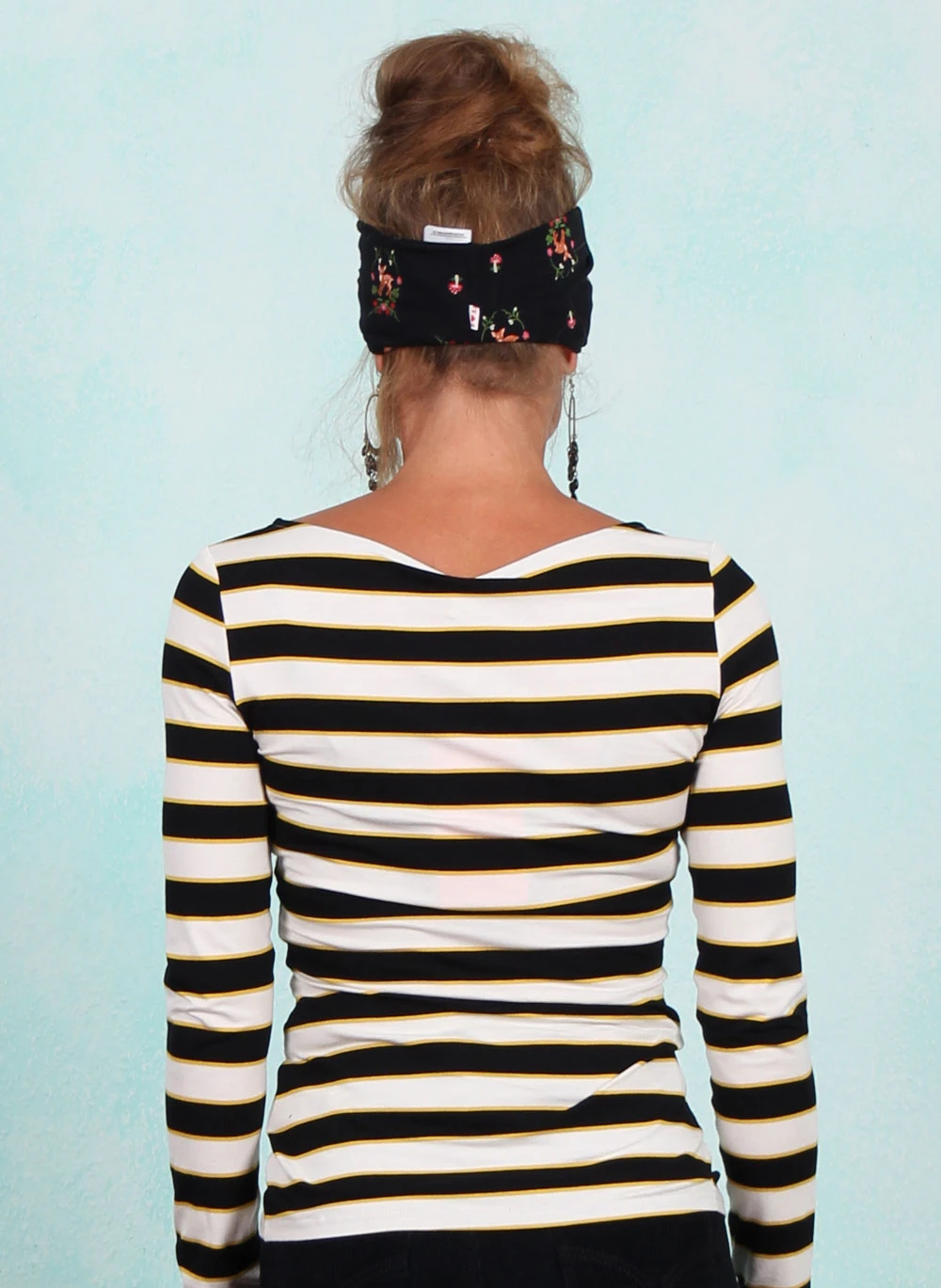 Shirt, Sweet Sailorette, golden-rockabilly-stripe - Image 3