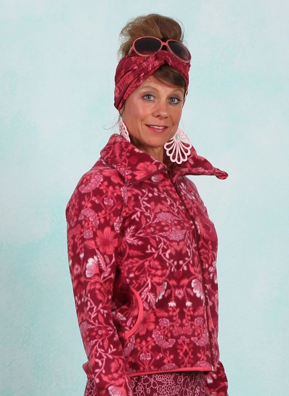 Fleece-Jacke, Hüttenzauber, romantic-fire - Image 2