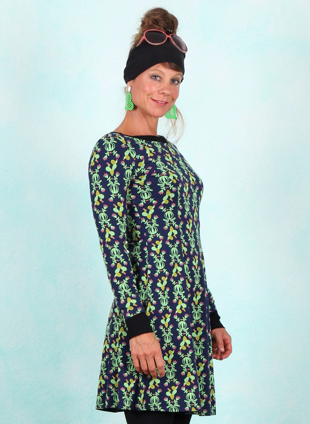 Kleid, Swing Lovers, hot-spring-flower - Image 2