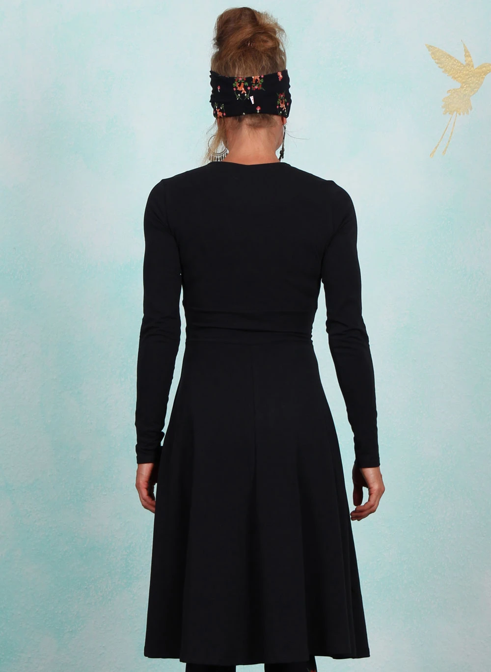 Kleid, Shalala Tralala, oh-dear-my-deer-black - Image 3