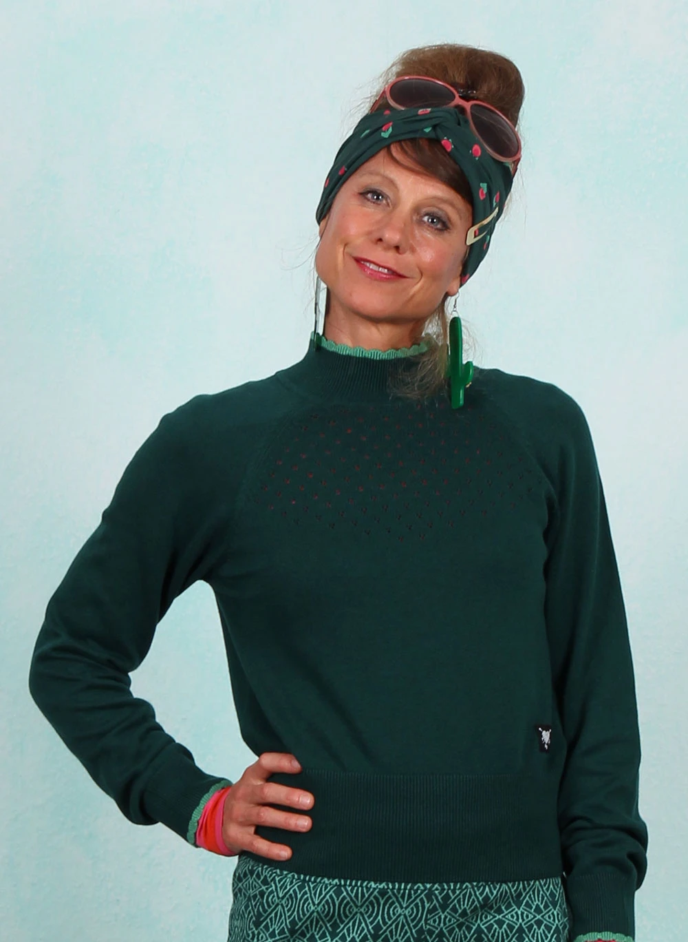 Pullover, Delicious Minds, mountain-high-green - Image 1