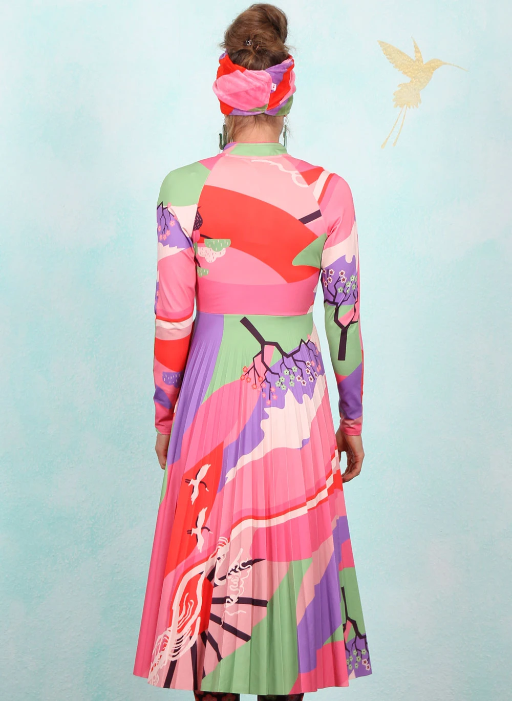 Kleid, Dazzling Dreamscape, magical-sakura-blossoms - Image 3