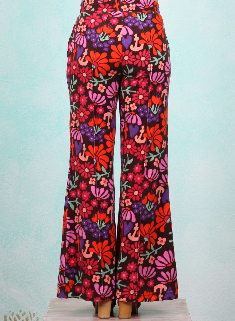 Frottee-Hose, Bell Bottom Beauty, vintage-flower-market - Image 3