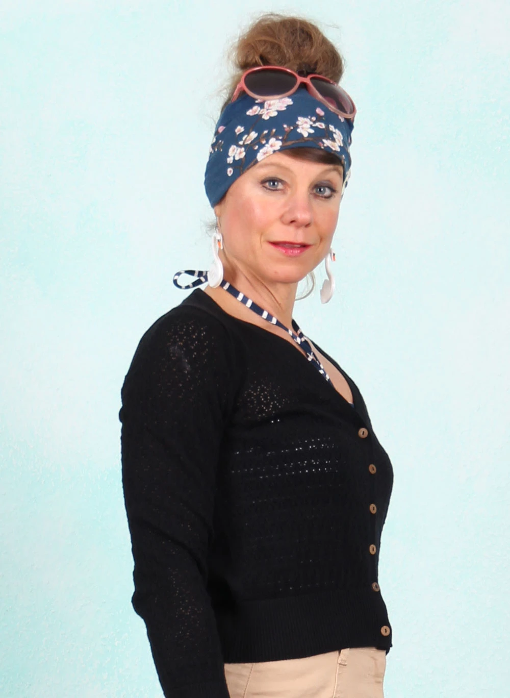 Cardigan, Sweet Petite, void-onyx-black - Image 2