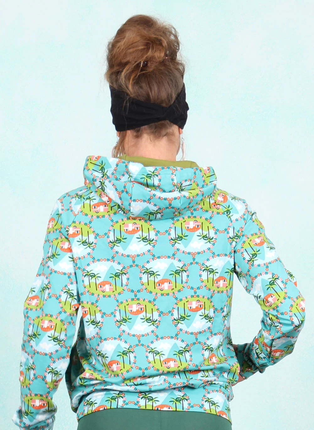 Pullover, Oh So Nett Hooded, canaries-camping - Image 3