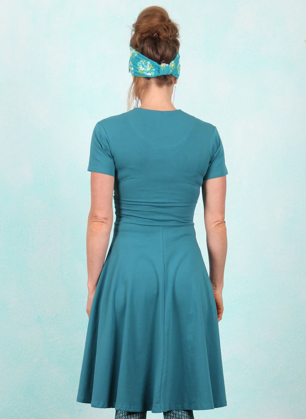 Kleid, Shalala Tralala Spring, dot-and-dash-green - Image 3