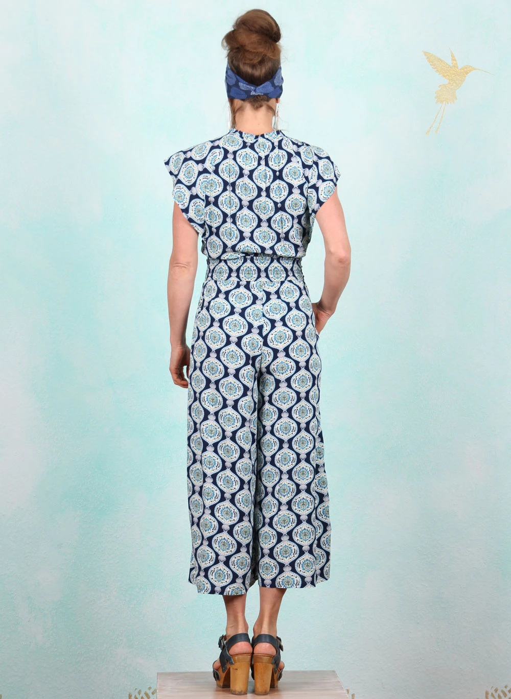 Jumpsuit, Love's Lightest Wings, romantic-shell-mosaic - Image 3