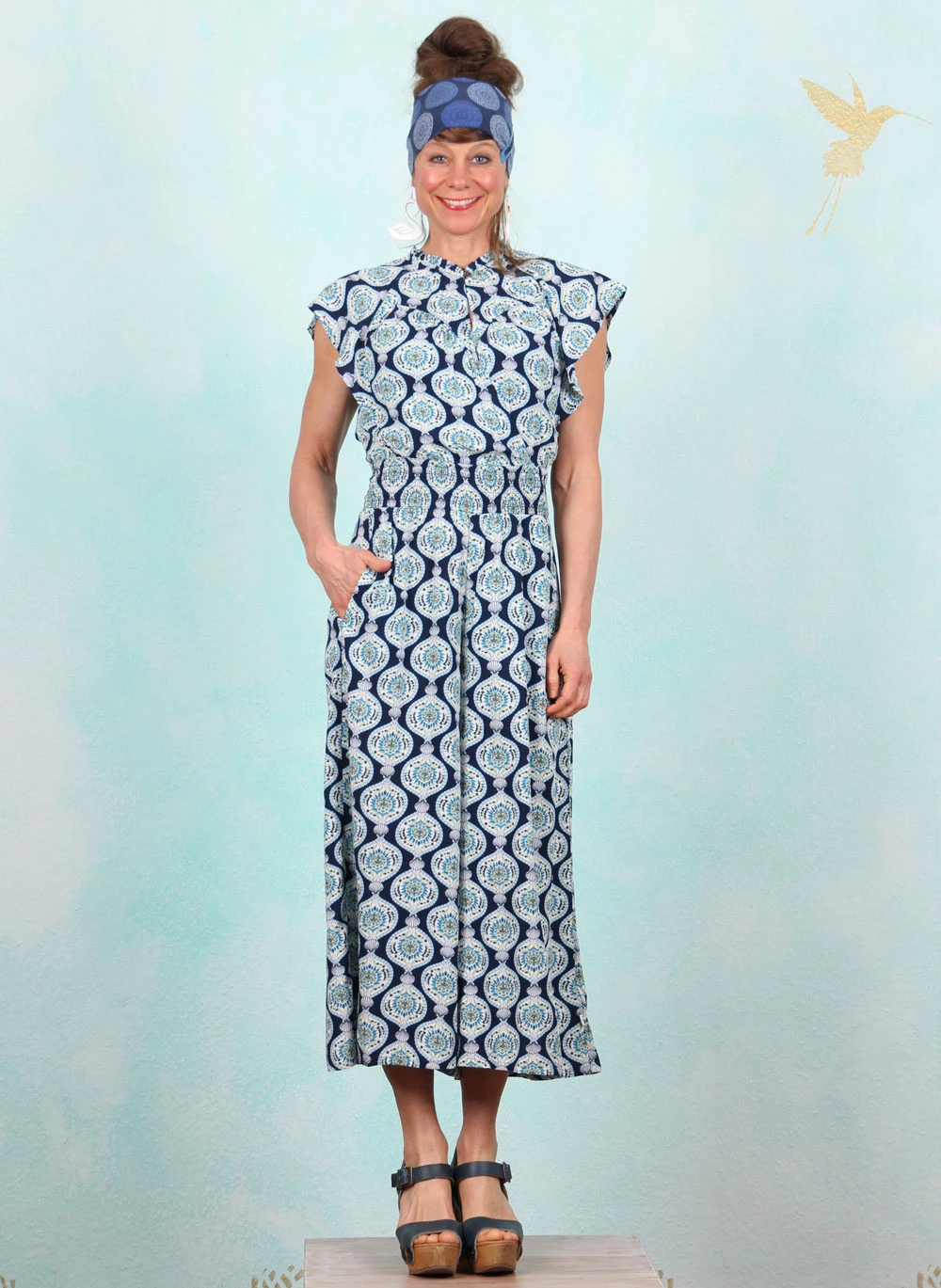 Jumpsuit, Love's Lightest Wings, romantic-shell-mosaic - Image 1